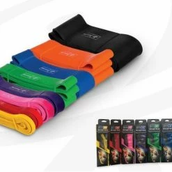 Bodyworx Power Band MEDIUM Blue (60-150LBS) Mobility & Recovery