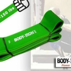 Mobility & Recovery Body Iron 41 Inch Power Band XXLarge(Green 60 - 150lbs)