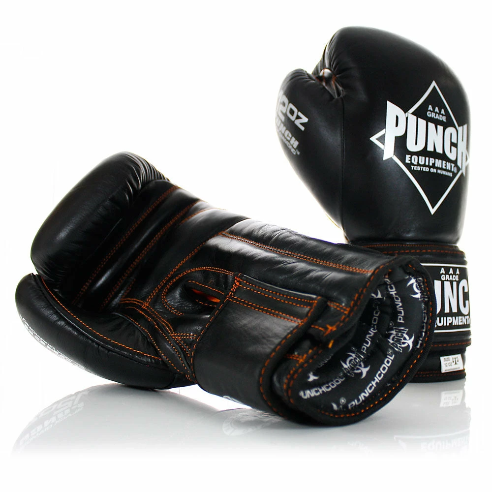 Punch Equipment Punch Black Diamond Muay Thai Boxing Gloves 4 Punch Equipment Punch Black Diamond Muay Thai Boxing Gloves