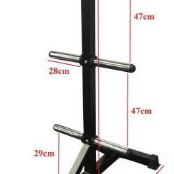 Body Iron Olympic Bumper Plate Tree Holder Weights, Barbells & Dumbbells