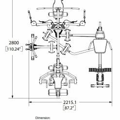 Bodycraft LX4 Commercial Multi Station Home Gym 16 Bodycraft LX4 Commercial Multi Station Home Gym