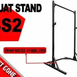 Power Racks & Squat Racks Body Iron Reinforced Squat Rack SS2