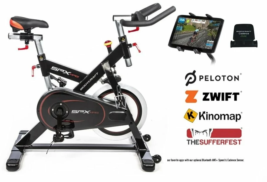Bodycraft SPX Magnetic Indoor Cycle Spin Bike Cardio 5 Bodycraft SPX Magnetic Indoor Cycle Spin Bike Cardio