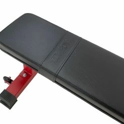 Body Iron Commercial Flat Bench Red Frame